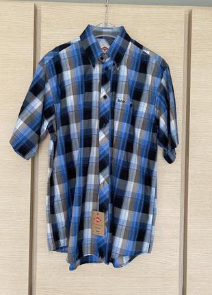 Рубашка хлопковая мужская lee cooper размер m-l