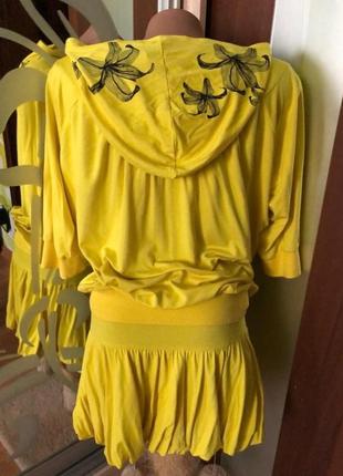 Стильный/модный ярко желтый костюм бренда всеми известного savage by masha tsigal4 фото