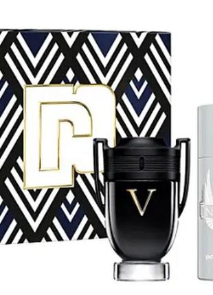 Paco rabanne invictus victory набір парфумована вода набор 100 мл + дезодорант 50 мл+ 10 ml1 фото