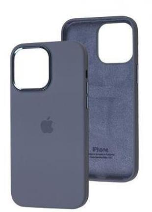 Чохол для iphone new silicone case lavender gray