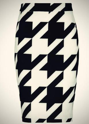 Тоикотажная плотная теплая юбка