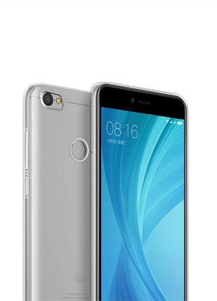 Силиконовый чехол для xiaomi redmi note 5a prime