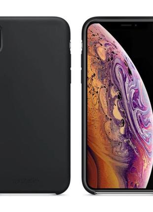 Силиконовый бампер чехол для iphone xs max