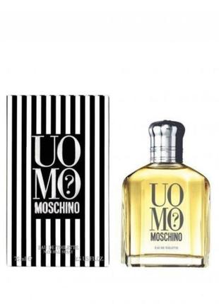 Оригинальный moschino uomo 75 ml (москино-можно) туалетная вода1 фото