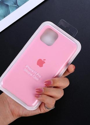 Чохол-накладка silicone case для apple iphone pro 111 фото