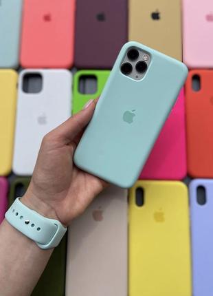 Чохол-накладка silicone case для apple iphone pro 116 фото