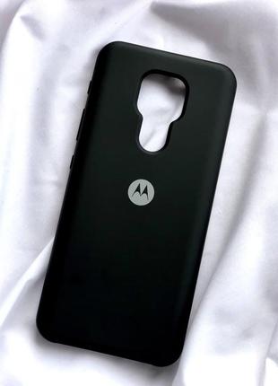 Чохол-бампер silicone cover з мікрофіброю для motorola g9/g9 play (pakk0009rs)