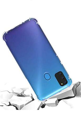 Противоударный прозрачный чехол для samsung galaxy m31/m3152 фото