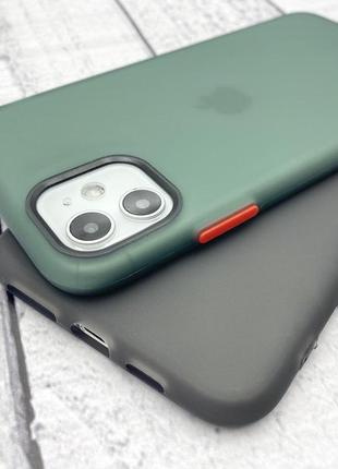 Чехол-накладка silicone matting silk для apple iphone 11 pro5 фото