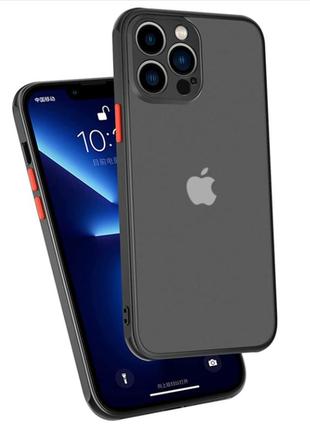 Чехол матовый smoke case для apple iphone 14 pro max