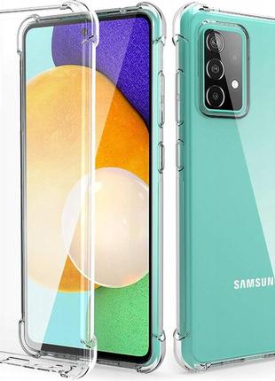 Противоударный прозрачный чехол для samsung galaxy a52 (a525f)2 фото