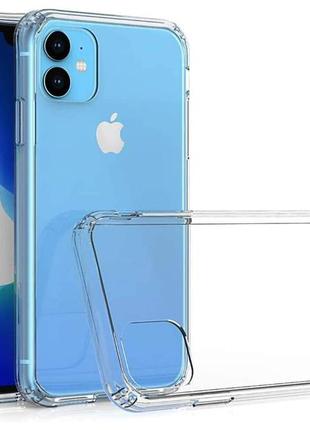 Противоударный прозрачный чехол для apple iphone 11