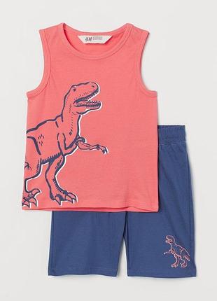 Костюм на хлопчика h&m {майка і шорти}