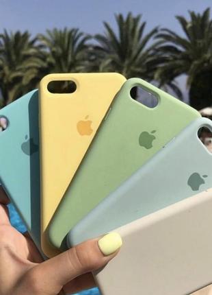 Чехол-накладка silicone case для apple phone 7/85 фото