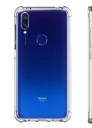 Противоударный прозрачный чехол для xiaomi redmi 7