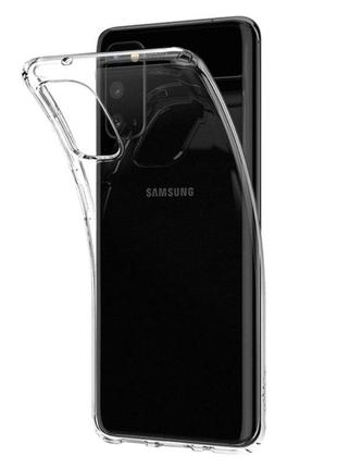 Прозрачный силиконовый чехол для samsung galaxy s20