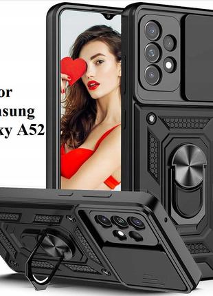 Ударопрочный чехол camshield serge ring for magnet для samsung galaxy a52 (a525f)