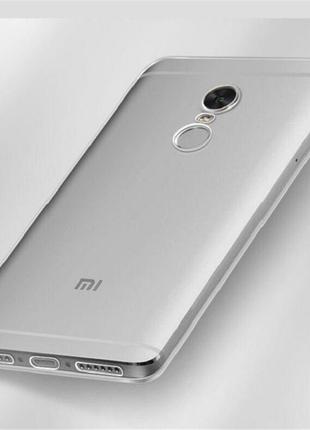 Силиконовый чехол для xiaomi redmi note 4x