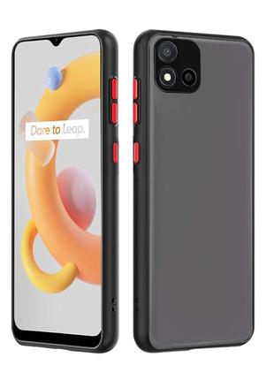 Чохол матовий smoke case для realme c11 2021 (rmx3231)