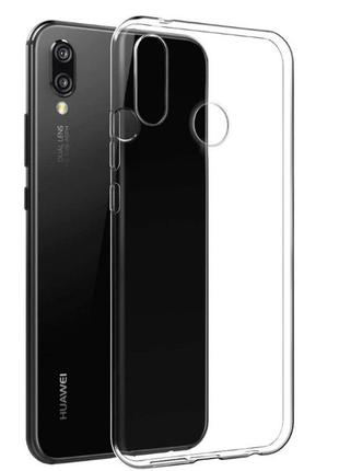 Силиконовый чехол для huawei p20 pro