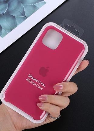 Чехол-накладка silicone case для apple iphone 11