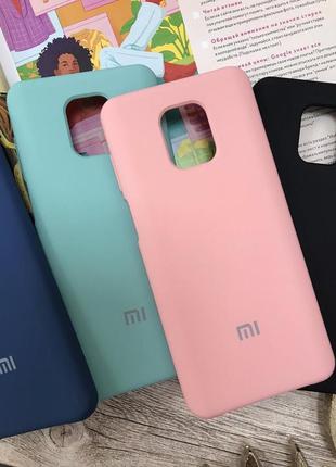 Silicone cover с микрофиброй для xiaomi redmi note 9 pro/ xiaomi redmi note 9s/ redmi note9 pro max3 фото