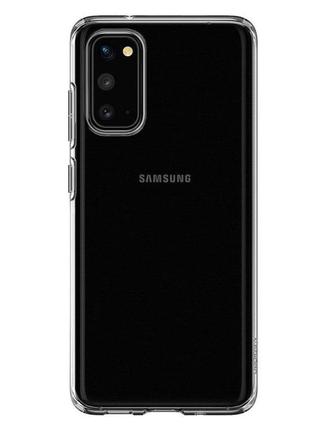 Прозрачный силиконовый чехол для samsung galaxy s20 plus3 фото