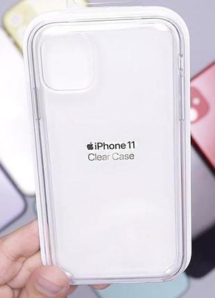 Чехол-накладка clear case для apple iphone на модели:с xs по 13 pro max2 фото