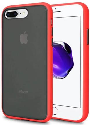 Чохол матовий smoke case для apple iphone 7 plus /8 plus3 фото