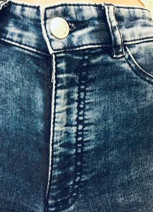 Качественные джинсы скини/варенки/ c высокой посадкой divided от h&m5 фото