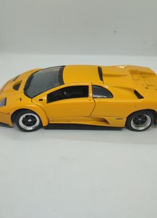 Металева модель автомобіля lamborghini diablo gt масштаб 1:18 1/18 дитяча іграшка модель авто моделька