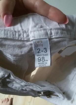 Zara шортики + подарунок 2