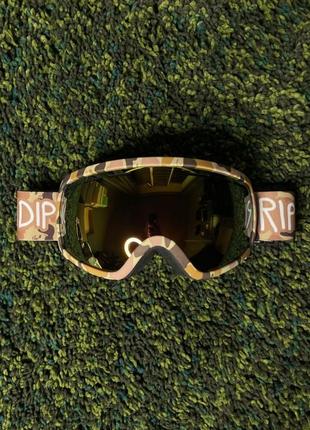 Лыжные очки ripndip goggles desert camo (new) | original1 фото