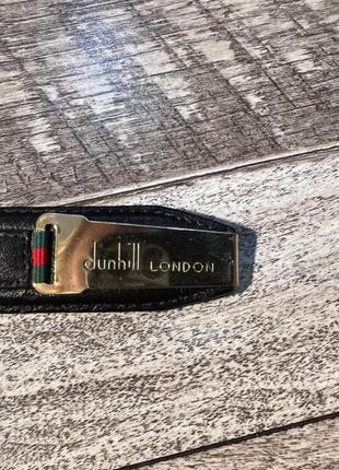 Кожаный поясок, ремень, dunhill london4 фото