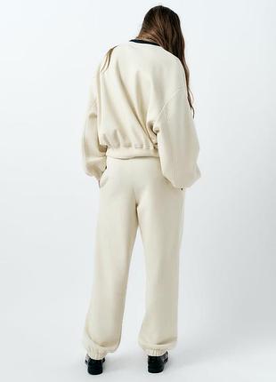 Плюшеві штани-джогери zara4 фото