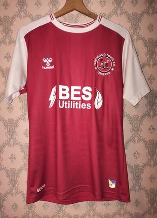 Чоловіча футболка fleetwood town fc hummel футбольна