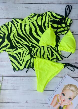 Очень яркий стильный купальник