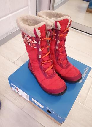 Чоботи columbia р. 34