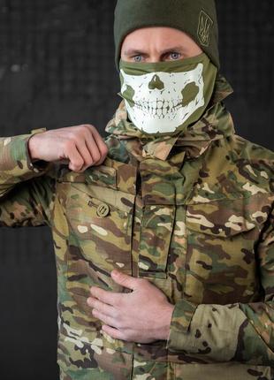 Куртка тактическая камуфляжная водоотталкиваюзая мультикам  , весенняя армейская куртка .2 фото