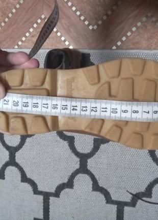 Брендові шкіряні ботінки 34 р.,устілка 21.4 см