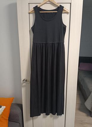 Сарафан платье длинная черная летняя