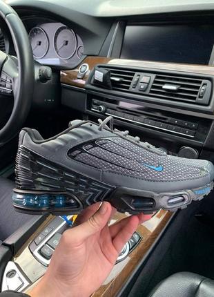 Кросівки nike air max plus iii black blue