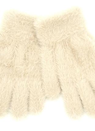 Перчатки для девочки rubi світло-бежевий (2040 d-beige (10-12 years (обхват 17 см))