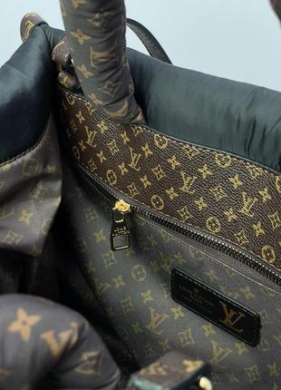 Сумка louis vuitton puff onthego gm black9 фото