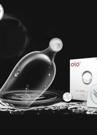 Презервативы olo feeling ultrathin ультратонкие с стимулирующим шариком 5 шт