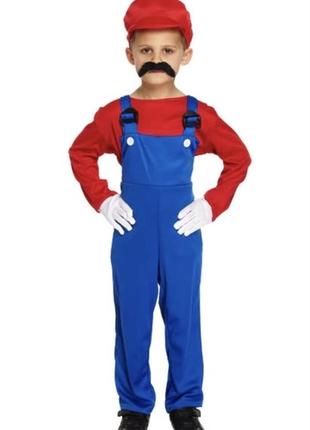 Марио супермарио костюм карнавальный