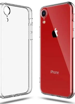 Прозорий чохол iphone xr із захистом камери ultra air1 фото