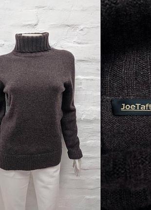 Joe taft элегантный меланжевый свитер из кашемира