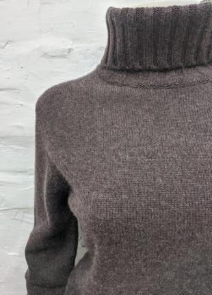 Joe taft элегантный меланжевый свитер из кашемира2 фото