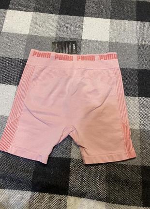 Женские спортивные шорты puma women's evostripe evoknit shorts pink велосипедки новые оригинал сша5 фото